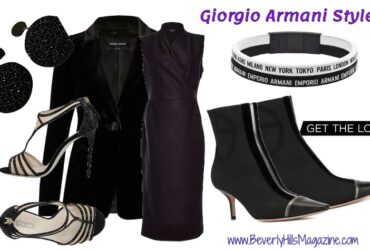 Beverly Hills Magazine Style Shop Giorgio Armani Style Fashion Outlet Styles