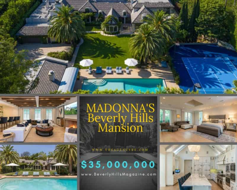 Madonna's Beverly Hills Mansion For Sale $35Million #beverlyhills #beverlyhillsmagazine #luxury #realestate #homesforsale #celebrity #celebrityhomes #realestate #dreamhomes #beverlyhills #bevhillsmag #beverlyhillsmagazine