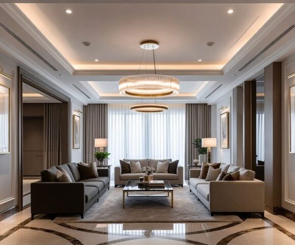 Luxury Modern Home WIth Luxury Lighting