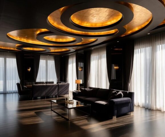 Luxury Modern Home WIth Luxury Lighting