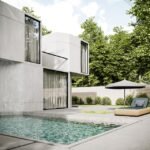 The Art of Luxury Outdoor Living With Decorative Concrete #LuxuryOutdoorLiving #LuxuryHomes #HomeDesign #OutdoorLiving #LuxuryLifestyle #HomeRemodeling #DecorativeConcrete