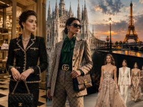 The Global Influence of European Luxury Fashion #BevHillsMag #BeverlyHills #BeverlyHillsMagazine #LuxuryFashion #EuropeanFashion #LuxuryStyle #FashionCulture #HauteCouture #LuxuryLifestyle #DesignerFashion