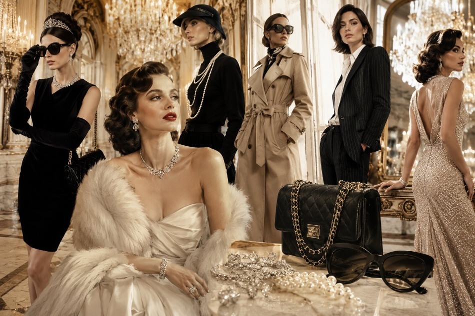 The Most Iconic Luxury Fashion Trends of All Time #LuxuryFashion #FashionTrends #TimelessStyle #HauteCouture #DesignerFashion #OldHollywoodGlamour #LuxuryLifestyle #BevHillsMag #BeverlyHills #BeverlyHillsMagazine