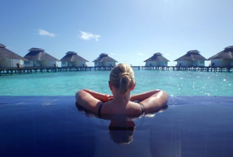 The Most Luxurious Vacation Spots in the World #beverlyhills #beverlyhillsmagazine #bevhillsmag #travel #luxuriousvacation #dubai #maldives #exumasisland #frenchriviera #beautifuldestination