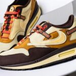 Travis Scott x Nike Air Max 1 'Baroque Brown' Release #beverlyhills #beverlyhillsmagazine #bevhillsmag #Travisscott #NikeAirMax1 #nikeairmax1baroquebrown #nike #TinkerHartfield