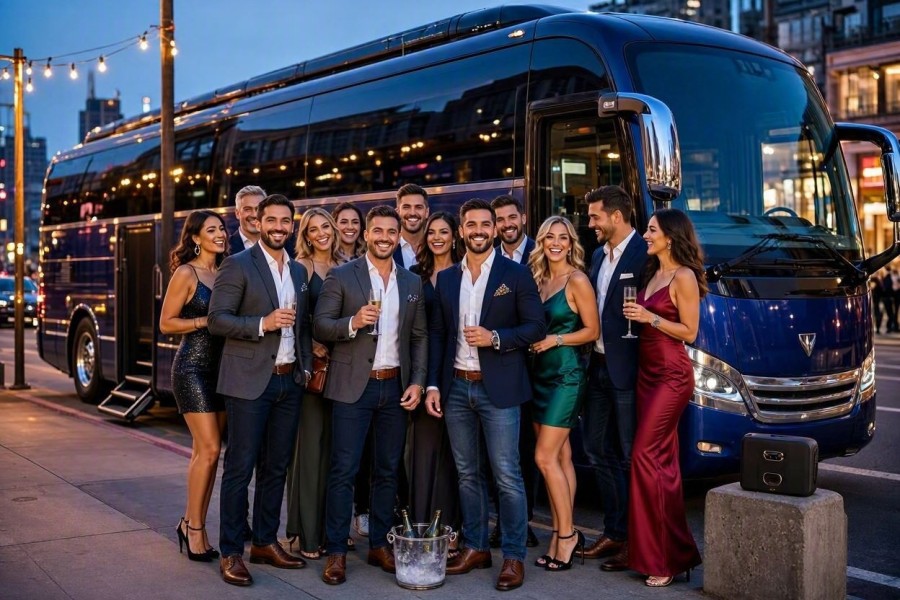 Upgrade Luxury Travel with a Private California Charter Bus Service #beverlyhills #beverlyhillsmagazine #businesstrip #grouptravelexperience #luxurytrip #privatebusrental #californiacharterbus