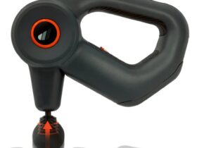 Wingspan Ergonomic Speed Percussion Handheld Massager #bevhillsmag #beverlyhills #beverlyhillsmagazine #massage