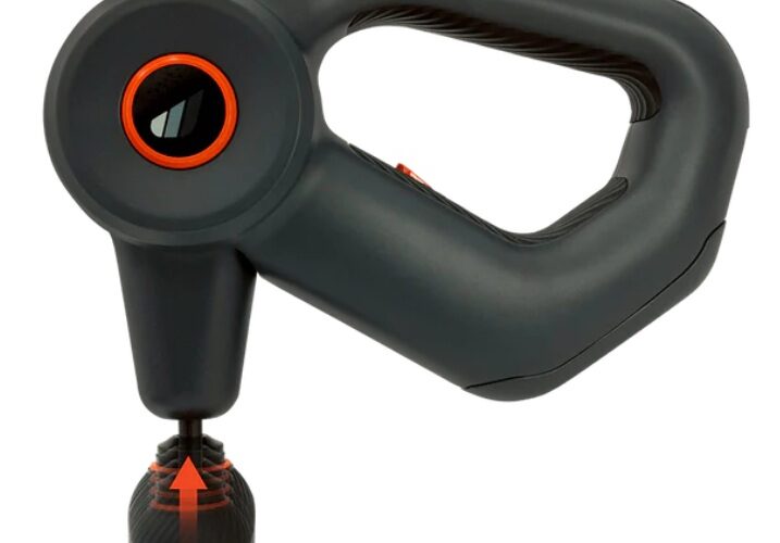 Wingspan Ergonomic Speed Percussion Handheld Massager #bevhillsmag #beverlyhills #beverlyhillsmagazine #massage