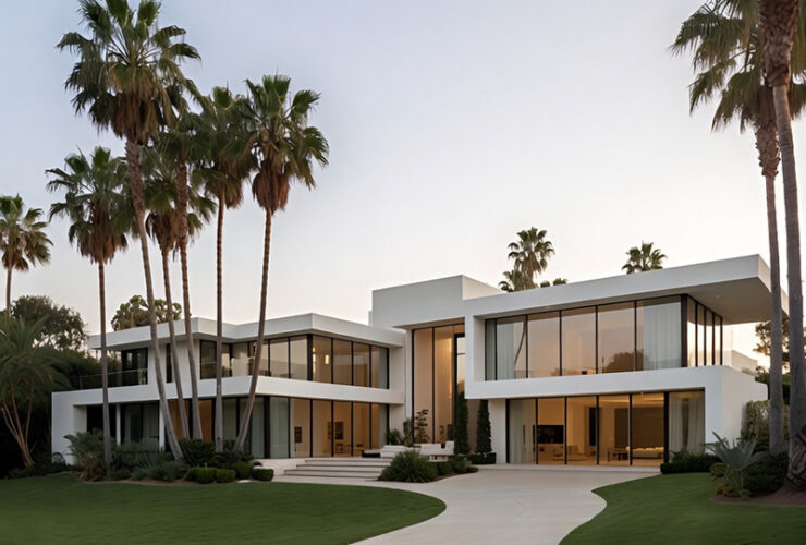 A beautiful modern smart home mansion in beverly hills #realestate #luxuryhomes #smarthome
