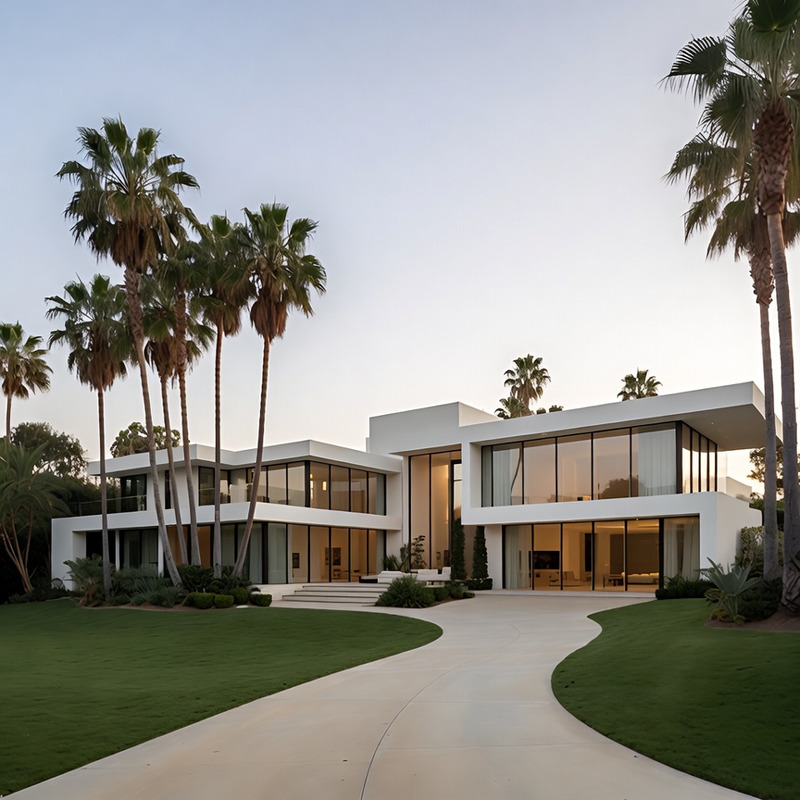A beautiful modern smart home mansion in beverly hills #realestate #luxuryhomes #smarthome