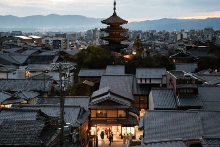 A Week in Paradise: How To Spend a Week in Kyoto #beverlyhills #beverlyhillsmagazine #kyoto #panoramicviewofkyoto #naturalbeauty #kyoto'slandscapes #Japan #stunningtemples