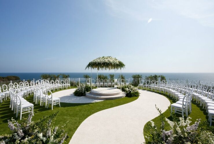 Gorgeous Sunset Cliff Wedding