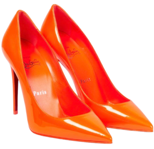 Christian Louboutin Orange Pumps. BUY NOW!!! #bevhillsmag #beverlyhills #beverlyhillsmagazine #ChristianLouboutin #orangepumps #ChristianLouboutinpumps #womenshoes