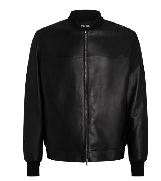 Ermenegildo Zegna Leather Jacket. BUY NOW!!! #bevhillsmag #BevHillsMag #beverlyhillsmagazine #fashion #style #ErmenegildoZegna #jacket #stylishman