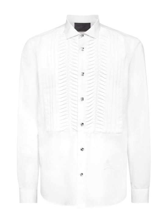 Philipp Plein Shirt. BUY NOW!!! #bevhillsmag #beverlyhills #beverlyhillsmagazine #shirt #philippplein #philipppleinshirt #whiteshirt #shirt