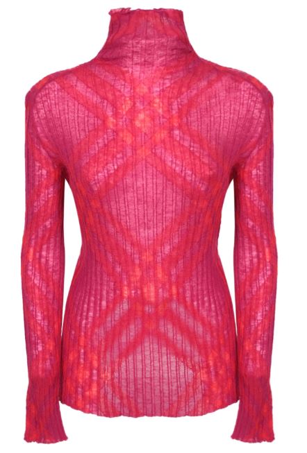 Turtleneck by Burberry. BUY NOW!!! #bevhillsmag #beverlyhills #beverlyhillsmagazine#sweater #turtleneck #burberry #pink #tomford