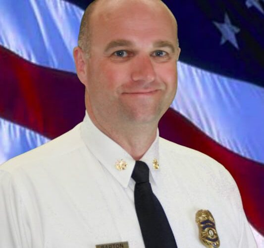 Deputy Fire Chief Greg Barton to be the next Fire Chief.