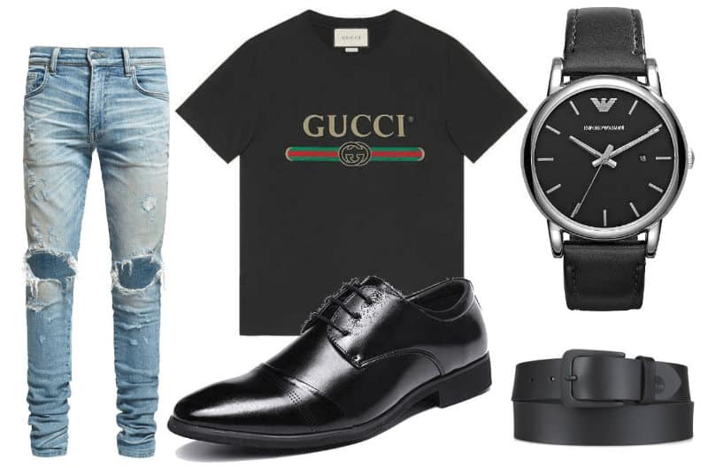 Casual GUCCI Style For Men. SHOP NOW!!! #fashion #style #shop #styles #styleformen #manstyle #styles #shopping #clothes #clothing #guystuff #beverlyhills #beverlyhillsmagazine