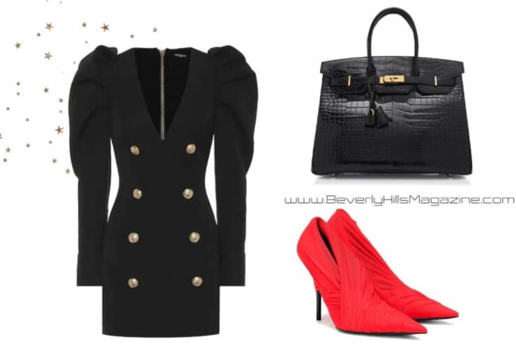 Chic Balmain Dress Style. SHOP NOW!!! #fashion #style #shop #shopping #clothing #beverlyhills #shop #clothes #shopping #beverlyhillsmagazine #bevhillsmag #dress #styles #instyle #dresses #shop #clothes #shopping #shoes #handbags