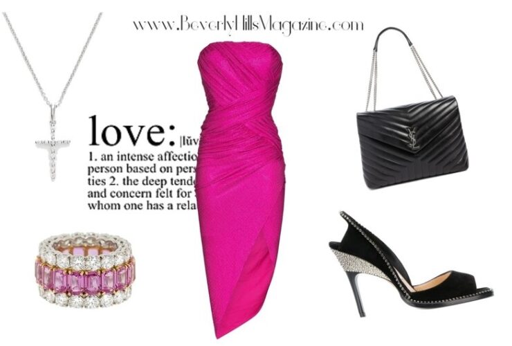 Classy-Pink-Dress-Style-Fashion-Blogger-Celebrity-Styles-Fashion-Blogs-Beverly-Hills-Magazine-1