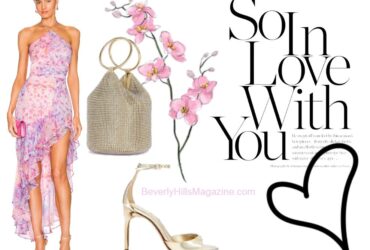 Shop 3-Piece Classy Pink and Purple Summer Dress Style #BevHillsMag, #BeverlyHills, #BeverlyHillsMagazine, #SummerStyle, #FloralDress, #LuxuryFashion, #FashionInspiration, #StyleGoals, #ElegantFashion, #WomensFashion