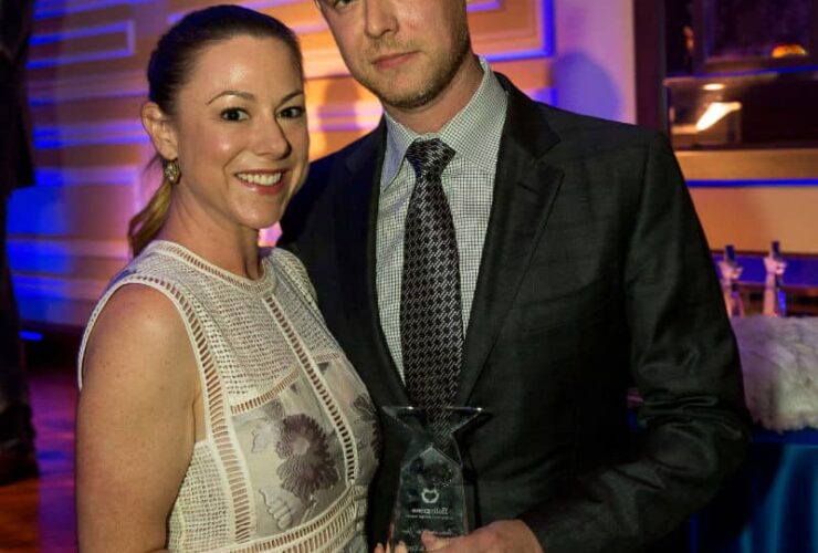 Samantha and Colin Hanks