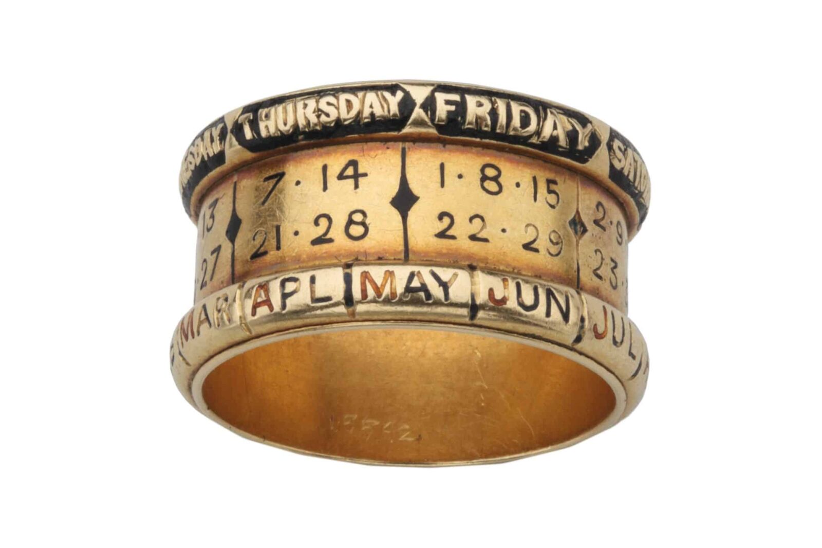 Ancient Perpetual Calendar Ring