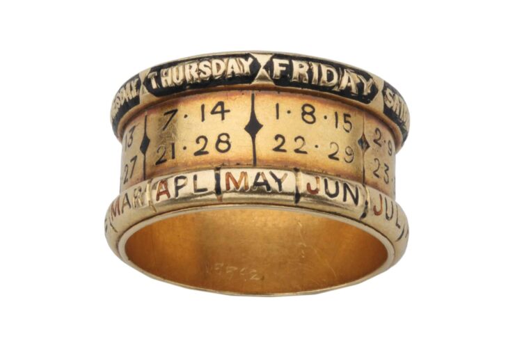 Ancient Perpetual Calendar Ring