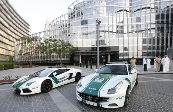 Dubai Luxury Police Patrol Cars