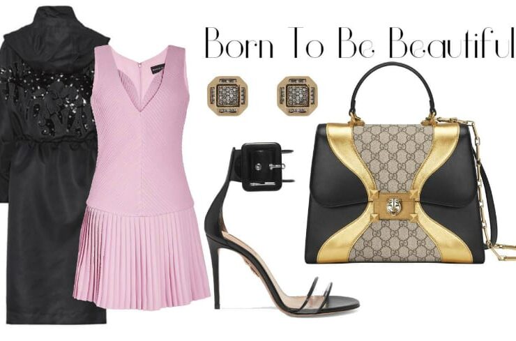 Elegant Tri-Tone Style. SHOP NOW!!! #shop #fashion #style #shop #shopping #clothing #beverlyhills #dress #dresses #shoes #highheels #jewelry #earrings #gold #diamonds #silver #pink #beverlyhillsmagazine #bevhillsmag