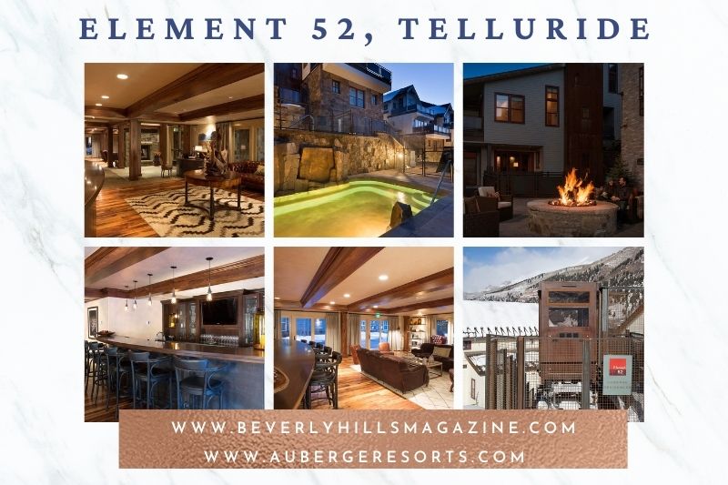 Element 52, Telluride Beverly Hills Magazine #element52 #telluride #aubergeresort #resort