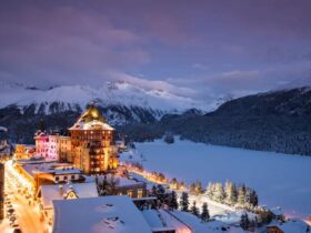Badrutt's Palace, St Moritz, Switzerland