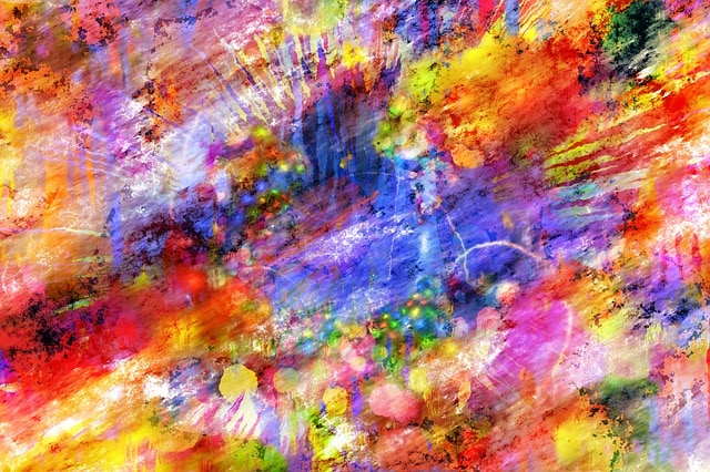 Bright Colorful Abstract Artwork