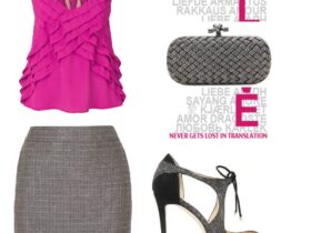 Pink & Gray Style. SHOP NOW!!! #BevHillsMag #beverlyhillsmagazine #fashion #style #shop #shopping