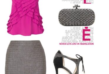 Pink & Gray Style. SHOP NOW!!! #BevHillsMag #beverlyhillsmagazine #fashion #style #shop #shopping