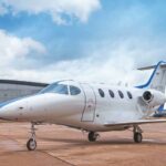 2007 Hawker Beechcraft Private Jet on Tarmac