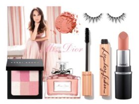 Miss Dior Beauty Set. SHOP NOW!!! #beverlyhills #beverlyhillsmagazine #beauty #makeup #lips #lipstick #natalieportman #dior #love #pink