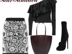 Star Studded Balmain Style. SHOP NOW!!! #BevHillsMag #beverlyhillsmagazine #fashion #style #shopping