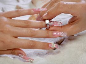 $25,000 Luxury Nail Manicure with Diamonds