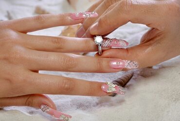 $25,000 Luxury Nail Manicure with Diamonds