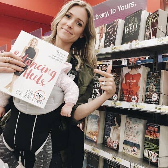 Kristin Cavallari Book: Balancing in Heels