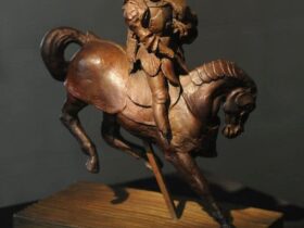 Luxury-Fine-Art-Collection-Leonardo-DaVinci-Horse-and-Rider-Exclusive-Luxury-Beverly-Hills-Magazine-1