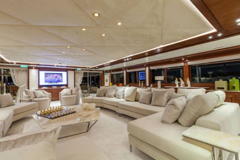 Luxury Yacht Golden Yachts O Mega Beverly Hills Magazine
