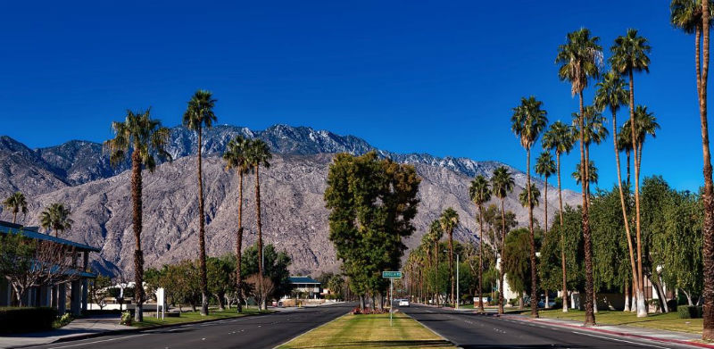 Beautiful Palm Springs Mountain Range