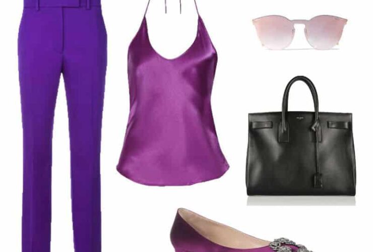 Casual Purple Style. SHOP NOW!!! #BevHillsMag #beverlyhillsmagazine #fashion #shop #style #shopping