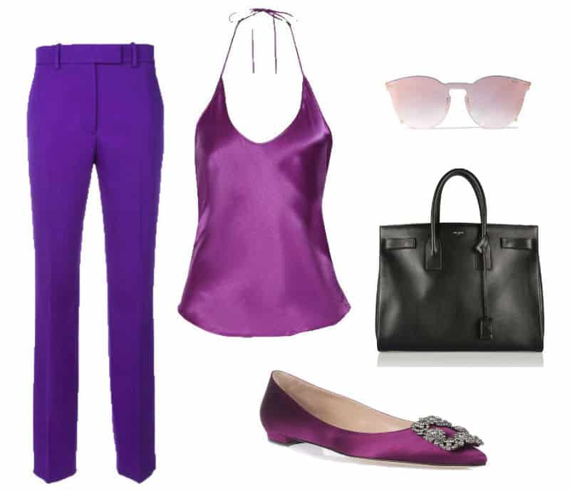 Casual Purple Style. SHOP NOW!!! #BevHillsMag #beverlyhillsmagazine #fashion #shop #style #shopping