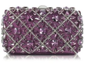 Purple Crystal Clutch. BUY NOW!!!