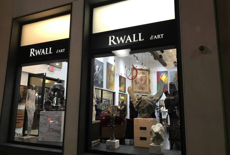 Artist RMoodie Opens RWALL D’ART in Beverly Hills #art #fineart #artists #rmoodie #beverlyhills #bevhillsmag #BevHillsMag #painting