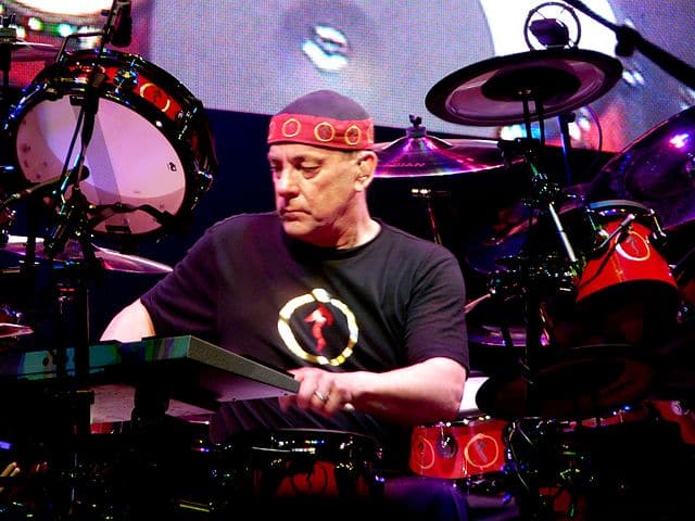Neil Peart from RUSH