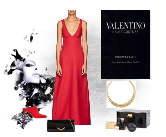 RED VALENTINO: dress for women - Black | Red Valentino dress 3R3VAHP56VJ  online at GIGLIO.COM